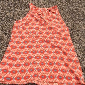 Orange tank top